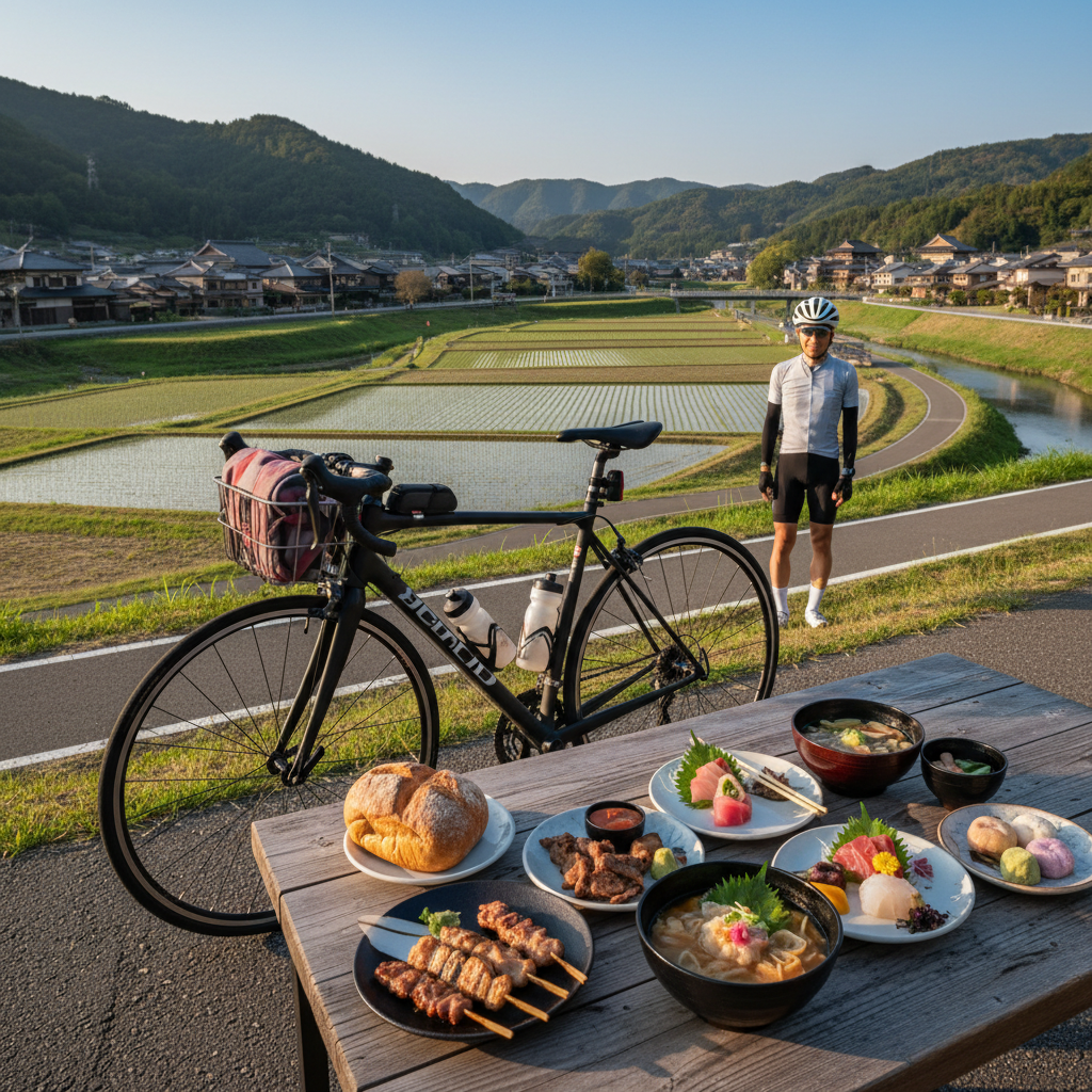 サイクリング グルメ旅の真髄:地域と繋がる「食」戦略ガイド